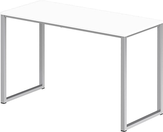 SHW Home Office 32-Inch Computer Desk, White - LeafyLoom