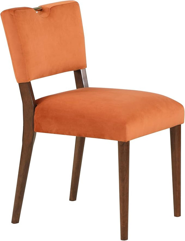 NicBex Haerin-SD-00135-LWJ Dining Chairs, 23"x19"x33", Orange - LeafyLoom