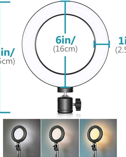 Gaming Light for Desk, Streaming Light with Desk Clamp Stand for Twitch - LeafyLoom