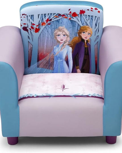 Delta Children Kids Character Upholstered Chair, Disney Frozen II - LeafyLoom