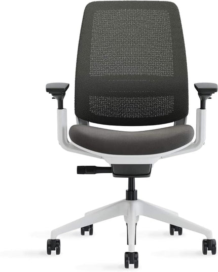 Steelcase Series 2 Office Chair, Seagull Frame, Cogent Connect Lagoon - LeafyLoom
