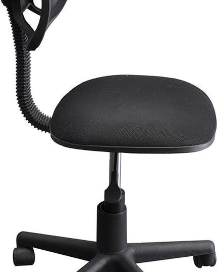 Swivel Mesh Desk Chair, Black - LeafyLoom
