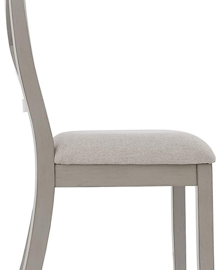 Signature Design by Ashley Parellen Modern Farmhouse Upholstered Dining Chair, Set of 2, Gray - LeafyLoom
