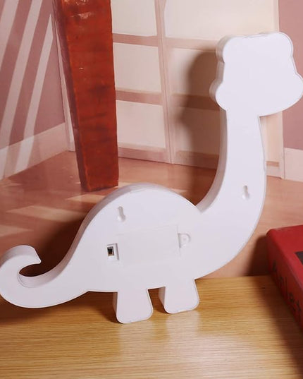 Dinosaur Decorations, Childen Kids Bedroom Decorative Table Lamps Battery Operated Marquee Animal Sign Dinosaur Wall Decoration, Gift for Dinosaur Lovers - LeafyLoom