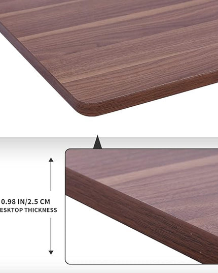 Fromann 55 x 27 inch Table Top for Electric Adjustable Standing Desk and Office Desk Frames - LeafyLoom