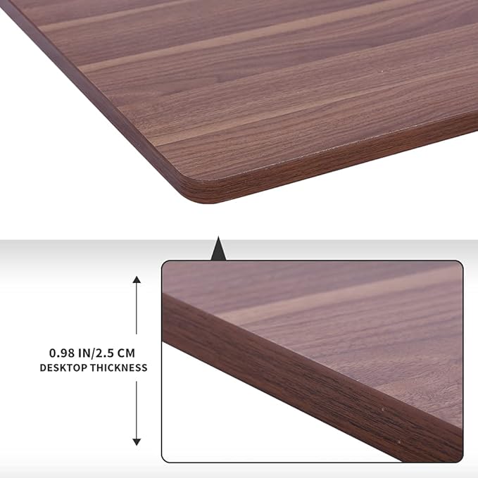 Fromann 55 x 27 inch Table Top for Electric Adjustable Standing Desk and Office Desk Frames - LeafyLoom