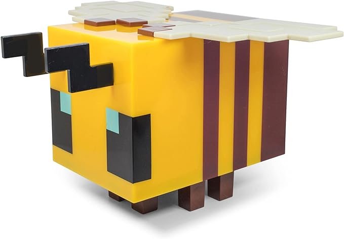 Minecraft Yellow Bee Figural Mood Light | 5 Inches Tall - LeafyLoom