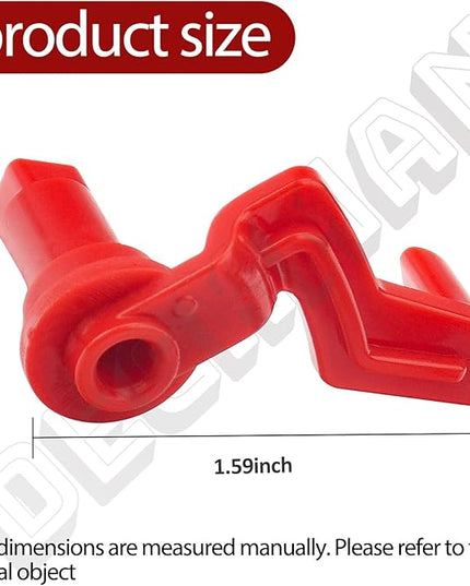 DECKMAN 576594801 Choke Levers Part for Blower EBZ7500, EBZ8500, RedMax, Echo, Husqvarna 570BTS, 570BFS, 580BTS, 580BF,S EBZ7500, EBZ8500 Blower, Stihl FS110, FS110R FS55RC Trimmer 3 Pack - LeafyLoom