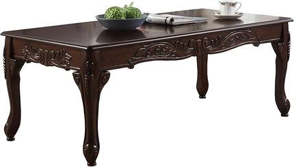 NicBex Coffee Table Wooden Coffee Table with Storage Rectangle Center Tables with Strong Legs Dining Table for Living Room, Dining Room, Office, and Bedroom,48" W, Dark Cherry - LeafyLoom