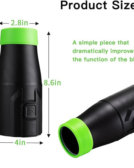 Car Drying Nozzle for EGO Leaf Blower Nozzle Work for EGO 530 575 580 615 650 765 670- Bare Nozzle 1 Pack - LeafyLoom