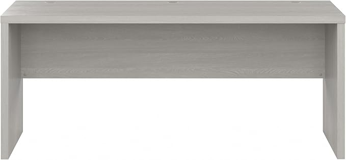 Bush Business Furniture Echo Computer Desk, 72W, Gray Sand - LeafyLoom