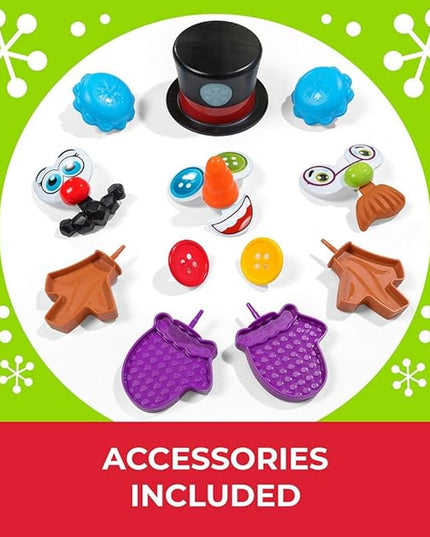 Step2 My First Snowman, Kids Interactive Christmas Toy, Plays Music & Lights Up, 15 Piece Toy Accessories, for Toddlers 1+ Years Old - LeafyLoom