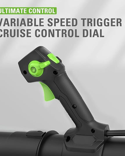 Greenworks 40V (165 MPH / 660 CFM / 75+ Compatible Tools) Cordless Brushless Backpack Leaf Blower, 8.0Ah Battery and Charger Included, Green - LeafyLoom