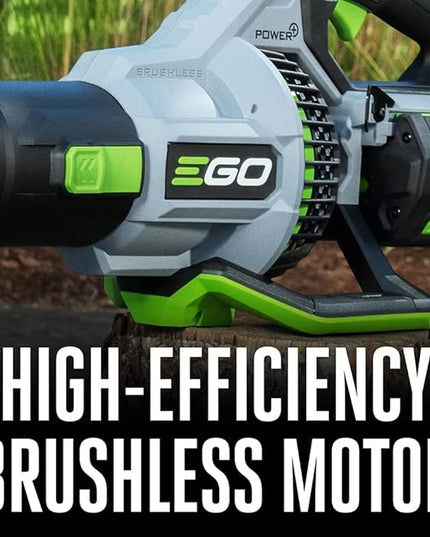 EGO Power+ LB7654 765 CFM Variable-Speed 56-Volt Lithium-ion Cordless Leaf Blower with Shoulder Strap, 5.0Ah Battery and Charger Included - LeafyLoom