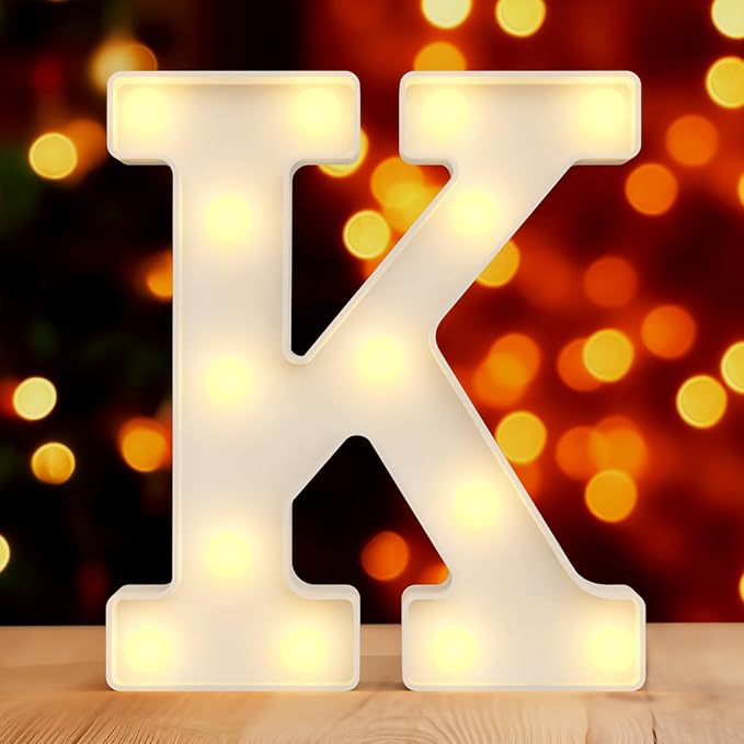 Big Letters for Party Decorations Marquee Letters K Large Letters Bed Room Decoration Ideas Quinceanera Decorations Retirement Decorations Graduation Decorations Center Pieces Decoration for Table - LeafyLoom