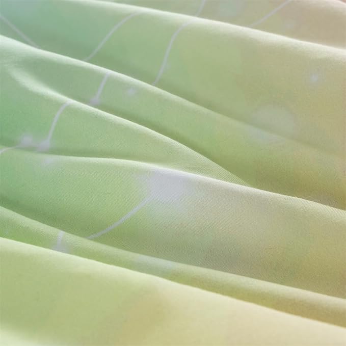 Holawakaka Tie Dye Constellation Print Rainbow Ombre Comforter Set Full Size Girls Boys Gradient Galaxy Bedding Sets Teens Boho Bed Set(Multi,Full) - LeafyLoom