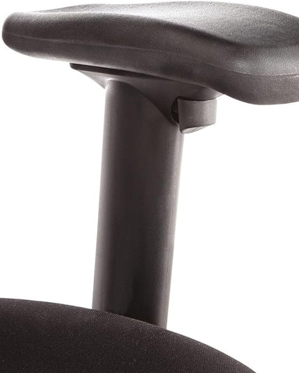 Alera ALEEL42ME10B Elusion Series Mesh Mid-Back Multifunction Chair - Black - LeafyLoom