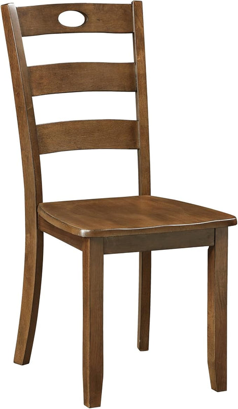 NicBex Dining Table Set for 4 Kitchen Table Set 5Pc Dining Set Table and 4 Side Chairs Set for Breakfast Nook and Small Space, Wooden Kitchen Dining Furniture, Transitional Style, Walnut - LeafyLoom
