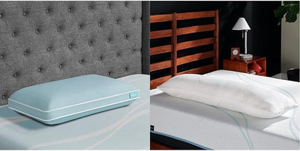 Tempur-Pedic TEMPUR-ProForm + Cooling ProHi Pillow (King) TEMPUR-Body Pillow (Queen) - LeafyLoom