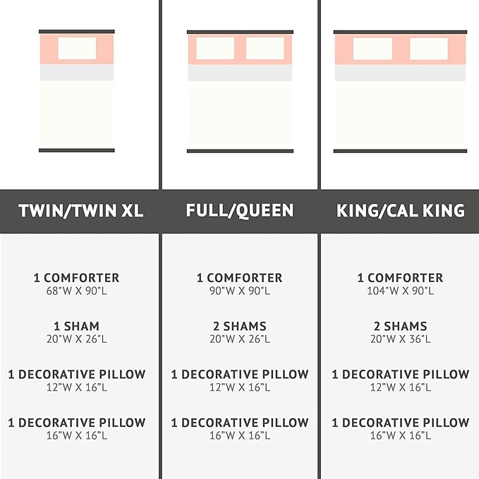 Intelligent Design, Soft Microfiber Comforter Modern Geometric Metallic Bed Set, King/Cal King, Ivory/Gold - LeafyLoom