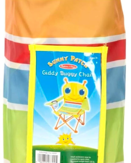 Melissa & Doug Sunny Patch Giddy Buggy Folding Lawn and Camping Chair - LeafyLoom