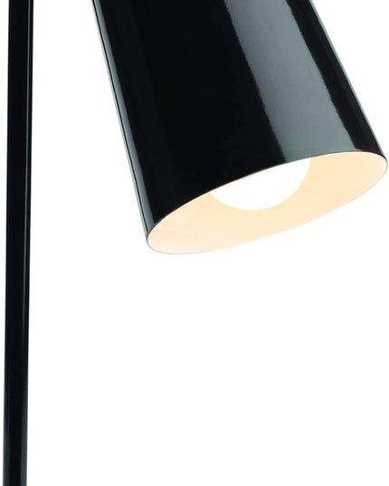 Newhouse Lighting NHDK-OS-BK Oslo Contemporary Desk Lamp with LED Bulb Included, Black - LeafyLoom