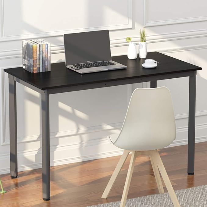 Weehom Computer Desk Home Office Writing Desk Study Laptop/Dining Table - LeafyLoom