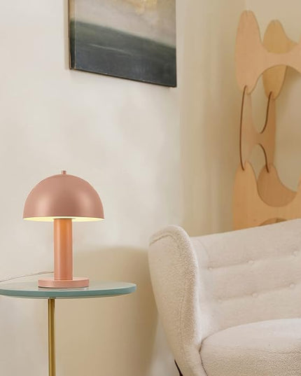 Globe Electric Novogratz x 65861 Olivia 12" Table Lamp, Cork Finish - LeafyLoom