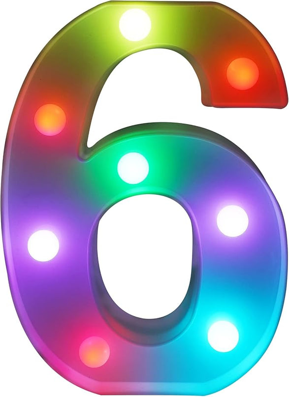 Letter LED Lights, 16 Colors Changing LED Marquee Letter Lights, Dimmable Night Lights for Wedding, Birthday, Holiday, Party, Bar, Christmas Decoration,Dorm Room Decor-Multicolor 6 - LeafyLoom