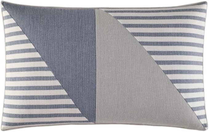 Nautica - King Size Comforter Set, Cotton Reversible Bedding with Matching Shams, Mediterranean Inspired Home Decor for All Seasons (Fairwater Blue, King) - LeafyLoom