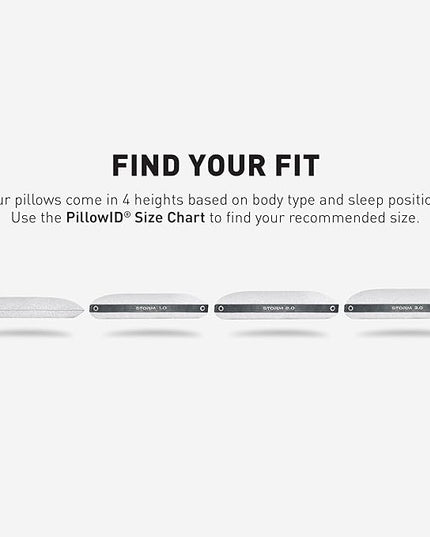 Bedgear Storm King Performance Pillow - Size 3.0 - Cooling Bed Pillow for Hot Sleepers - Medium Pillow for All Sleep Positions, Hypoallergenic, Washable & Removable Cover - 20" W x 36" L x 6.50" H - LeafyLoom