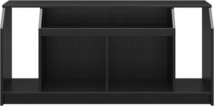 Ameriwood Home The Loft Stand for TVs up to 59”, Black Oak - LeafyLoom
