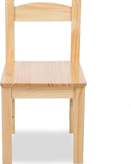 Melissa & Doug Wooden Lift-Top Desk & Chair - Honey - LeafyLoom