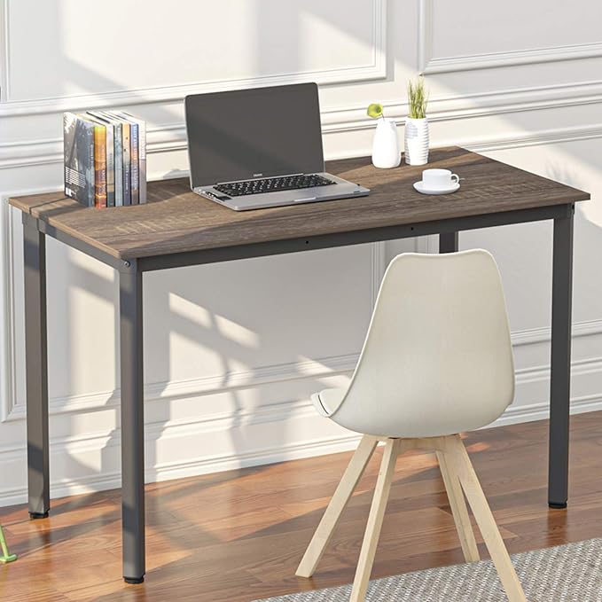 Weehom Computer Desk Home Office Writing Desk Study Laptop/Dining Table - LeafyLoom
