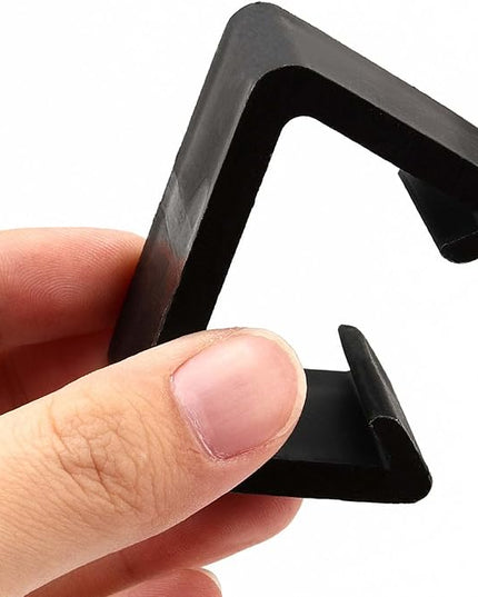 30 PCS Outdoor Furniture Clips, Patio Furniture Fasteners Outdoor Furniture Clips Wicker for Home, Patio and Outdoor Furniture, Black - LeafyLoom