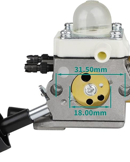 BG86 Carburetor for Stihl BG86C Blower SH86 Carburetor replace for Zama C1M-S261B, 4241 120 0616 with HD2 Air Filter BG86 Blower Parts - LeafyLoom