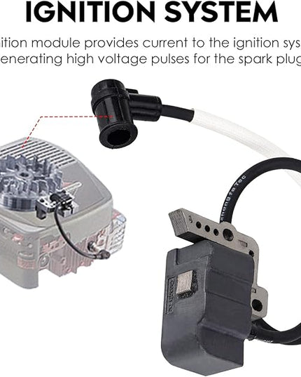 Ignition Coil A415000000 for Echo PB-650 PB-650H PB-650T PB-651H PB-651T PB-750H PB-750T PB-751H PB-751T PB-755 PB-755H PB-755SH PB-755ST PB-755T EB633RT Blower A415000001 - LeafyLoom