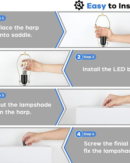 Set of 2 Modern Touch Control Table Lamps with 2 USB Ports, 22’’ Large Bedside Nightstand Lamps 3-Way Dimmable Desk Lamp With White Fabric Shade For Bedrooms Living Room Reading, 2 LED Bulbs Included - LeafyLoom