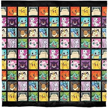 Northwest Pokemon Bed in a Bag Set, Full, Kanto Favorites - LeafyLoom