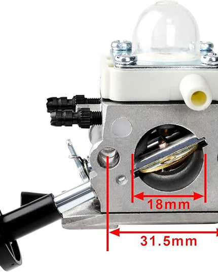 HUZTL BG86 Carburetor for STIHL SH86 SH86C BG86C BG86CE BG86Z BG86CEZ Leaf Blower Replace Zama C1M-S261B 4241-120-0623 4241-120-0616 - LeafyLoom