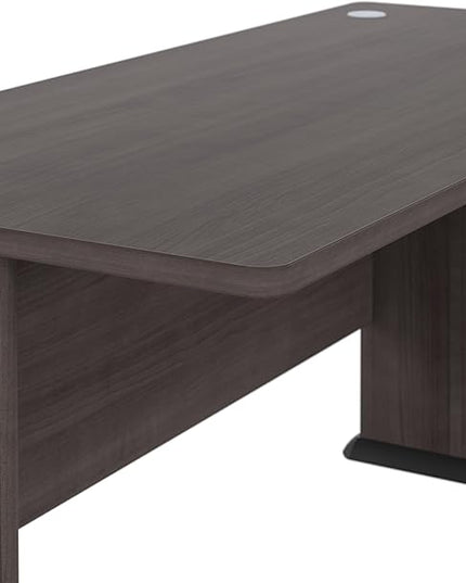 Bush Business Furniture Studio A Computer Desk, 6 Foot Gaming and Work Table for Home or Professional Office, 72W, Storm Gray - LeafyLoom