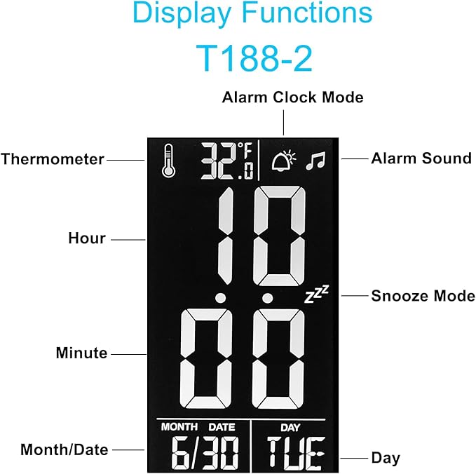 wanjiaone LED Desk Lamp with Clock,Color Changing Nightlight,Study Lamp with Pen Holder,Desk Light with USB Charger,Table Light for Home,Office,Bedroom,Gift for Kids,Students,Women,White - LeafyLoom