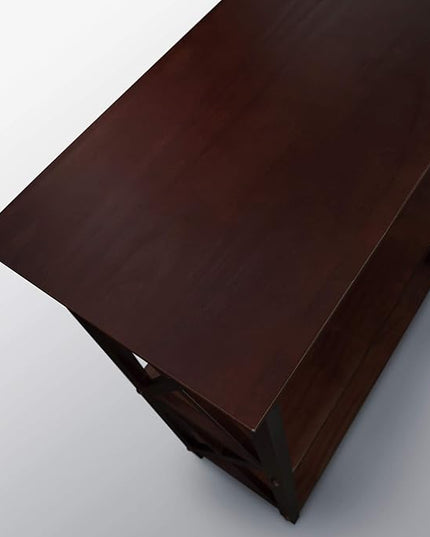 Casual Home Montego 3-Shelf Bookcase, Espresso (New) - LeafyLoom