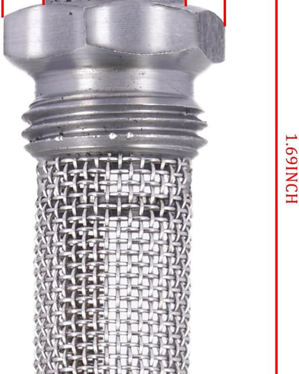 Stub Spark Arrestor with 4241 140 4400 HD2 Air Filter Tune Up Kit for STIHL BG45 BG46 BG55 BG56 BG65 BG85 BG86 BG86C BR45C SH55 SH85 SH56 Leaf Blower Parts - LeafyLoom