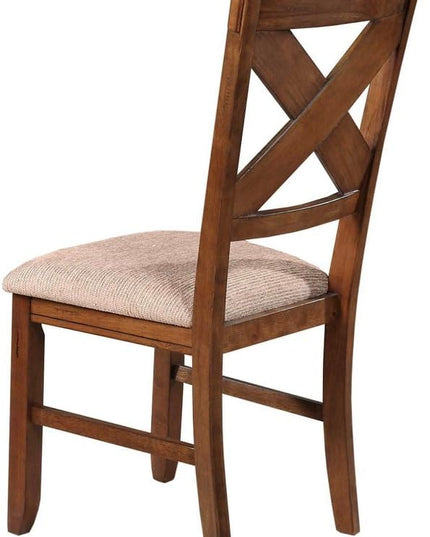 NicBex Haerin-SD-00152-LWJ Dining Chairs, 18.5"x17"x39.5", Deep Brown - LeafyLoom