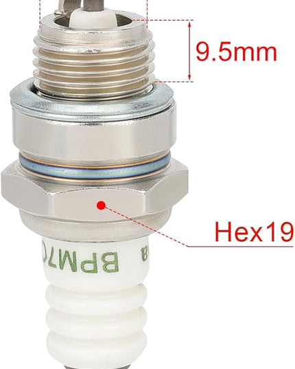 581798001 Fuel Line 581798001 Air Filter Kit for Husqvarna 125B Fuel Line Kit 125 B 125BX 125BVX Handheld Leaf Blower with Fuel Filter Grommet Primer Bulb Spark Plug - LeafyLoom