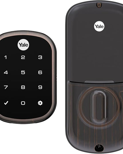 Yale Assure SL Deadbolt Lock, Oil Rubbed Bronze Keyless Entry Door Lock with Electronic Touchscreen with Keypad for Code Entry, YRD256-NR-0BP Yale