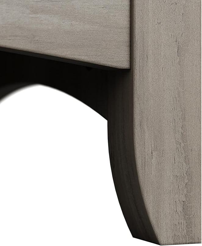 Bush Furniture Salinas 6 Cube Organizer in Driftwood Gray - LeafyLoom