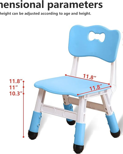 Kids' Desk Chairs Adjustable Height is Suitable for Children's Chairs Used in Families, Schools and Day-Care Between 2-10 Years Old The Max Bearing Capacity is 222LB - LeafyLoom
