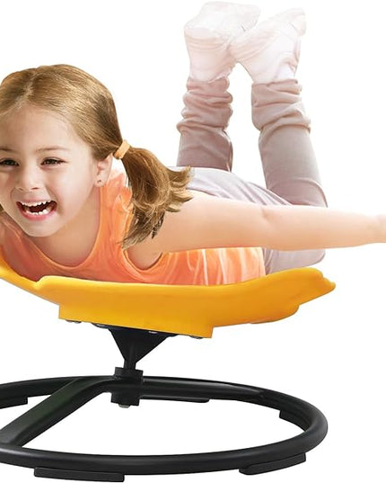 Autism Sensory Products Sit and Spin Kids Swivel Chair for Kids Toddlers Sensory Spinning Seat Improve Kids' Carsickness, Seasickness, Airsickness - LeafyLoom